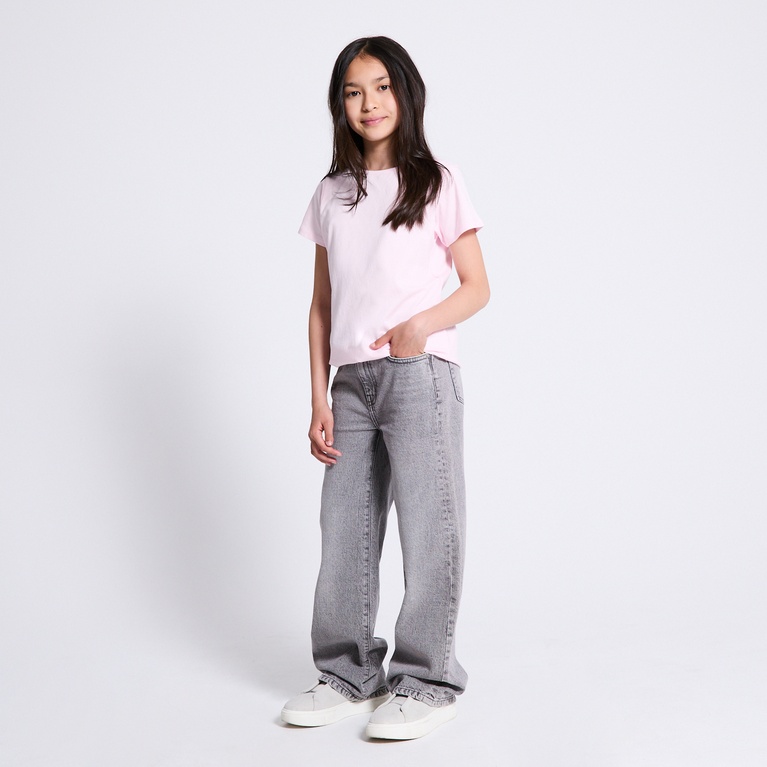 Basic tee "Filippa star" Soft Pink